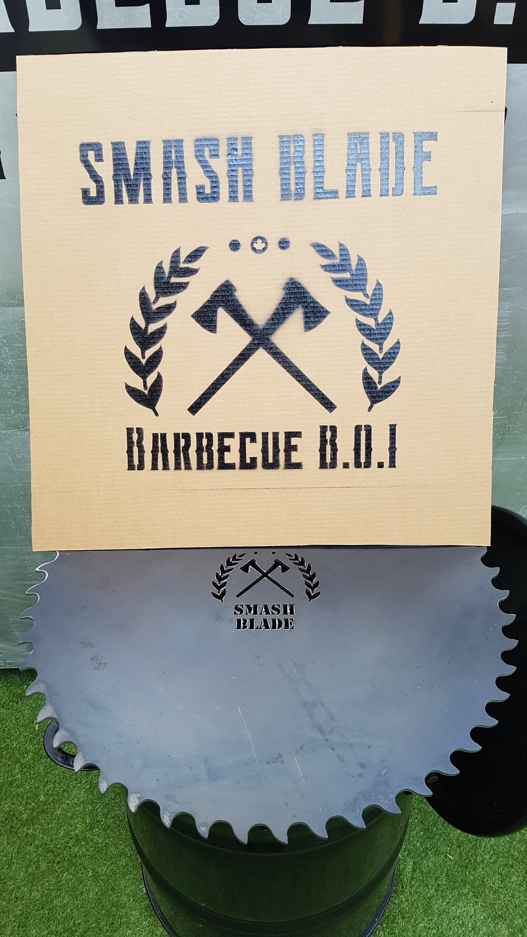 The Smash Blade (545mm) hot plate by Barbecue B.O.I.